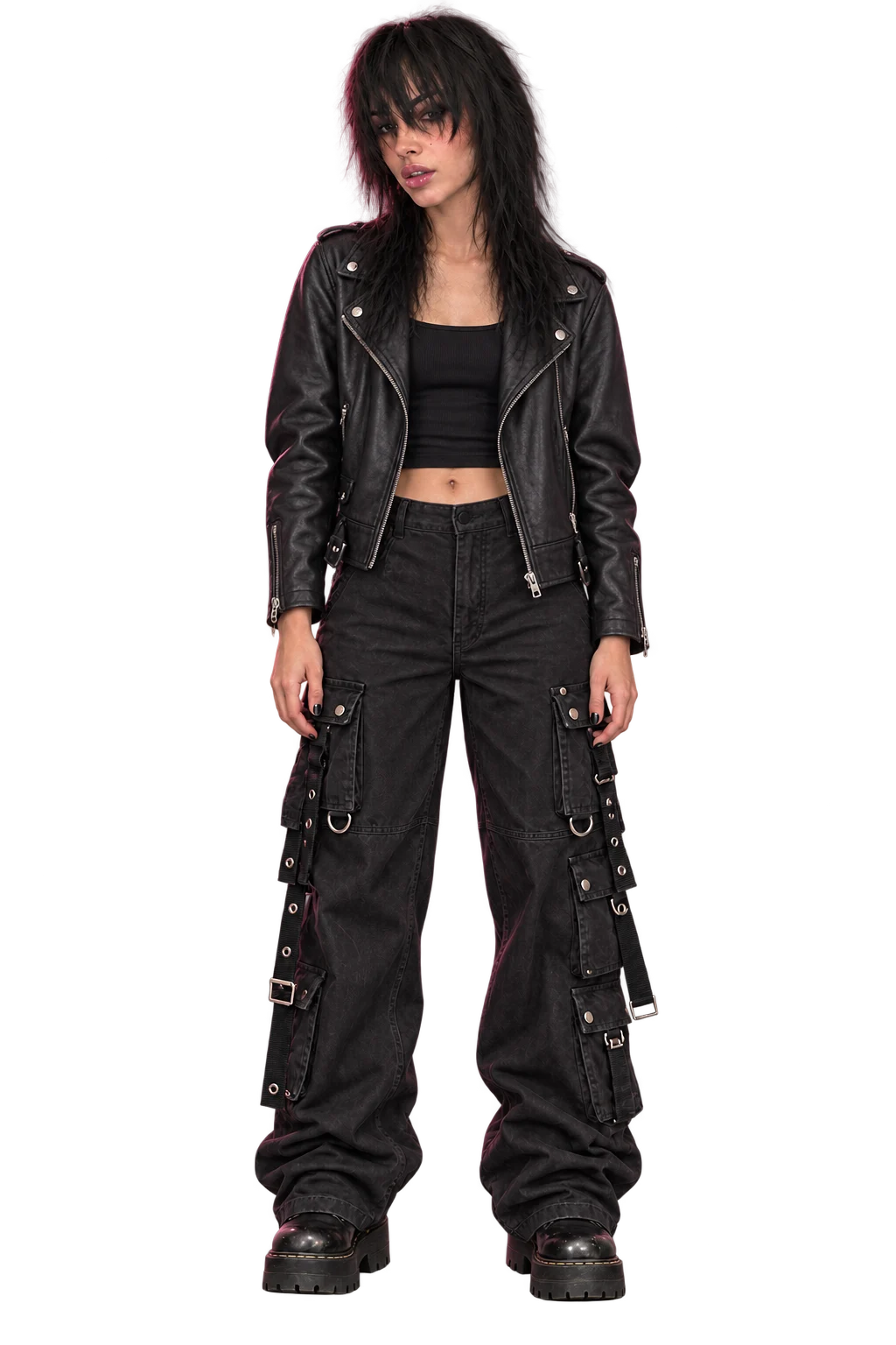 Erika wearing the After hours look